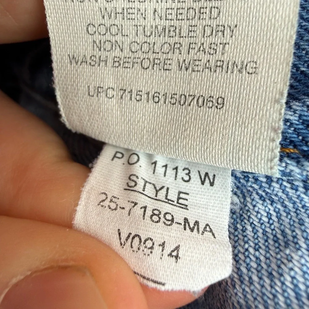 Vintage Y2K Jordache‎ Denim Vest Girls Size 3T Sleeveless Trucker Jacket Preppy